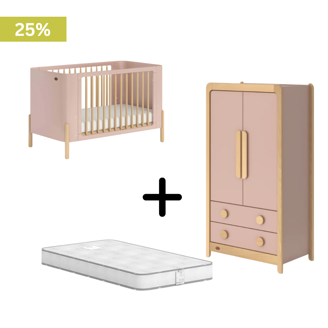 Boori - Nova 2 Piece Crib Set with Wardrobe